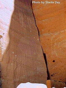 Rock art at Betatakin