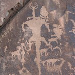 Newspaper Rock in Canyonlands Needles District