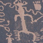 Newspaper Rock in Canyonlands Needles District