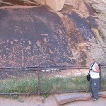 Newspaper Rock in Canyonlands Needles District