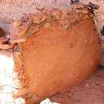 Plastered wall
