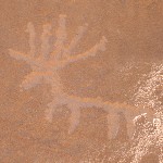 River Petroglyph Panel - detail