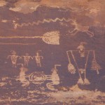 River Petroglyph Panel - detail