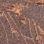 River Petroglyph Panel - detail