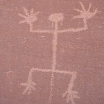 River Petroglyph Panel - detail