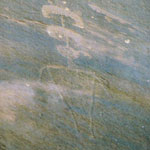 Sand Island Petrolgyphs - detail