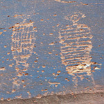 Sand Island Petrolgyphs - detail