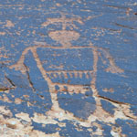 Sand Island Petrolgyphs - detail