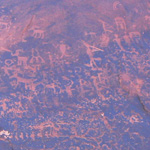 Sand Island Petrolgyphs - detail