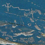 Sand Island Petrolgyphs - detail