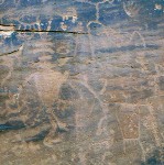 Sand Island Petrolgyphs - detail