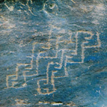 Sand Island Petrolgyphs - detail