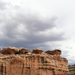 Storm clouds over Grand Gulch