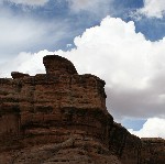 Storm clouds over Grand Gulch