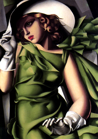 Girl with Gloves