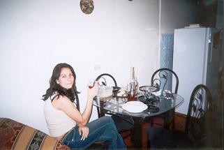 Lynnethe Waiting for the Fondue to Start