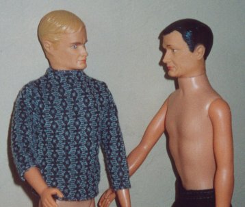 We're a little old for modesty, don't you think?