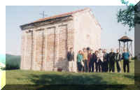 Advance by church of St. John