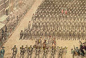 the march of war!