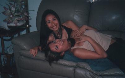 Thanh's Bday '02 - What does it look like we're doing?! 