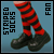 Stripy socks