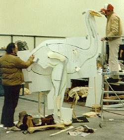 Bill sketches out the model