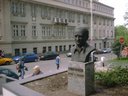 Statue of Dusko Radovic 
