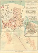 Map of  Belgrade  from 1830