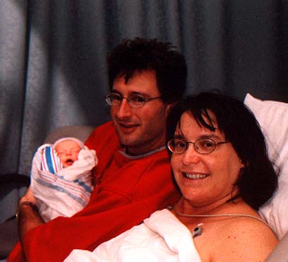 Our first family portrait happened on a bad hair day