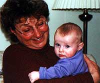Reagan loves her Grandmas