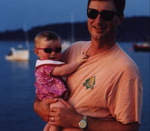 With Dad in Bar Harbor