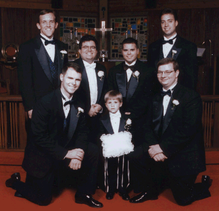 Allen and his attendants