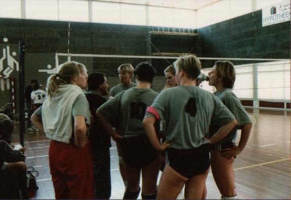 Foto wedstijd begin 1996