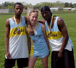 Three medallist from Saturday