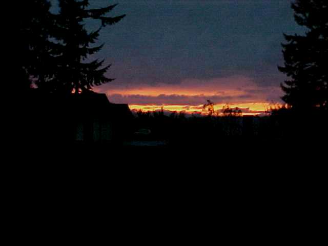 Auburn WA sunset