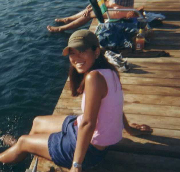 Jen at Lake Cushman