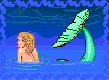 relaxing mermaid