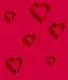 cut-out hearts