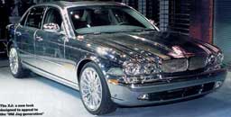 A 2003 aluminium Jaguar XJ for comparison