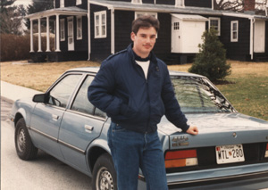 Just about the only decent picture anyone's ever taken of me (1989)