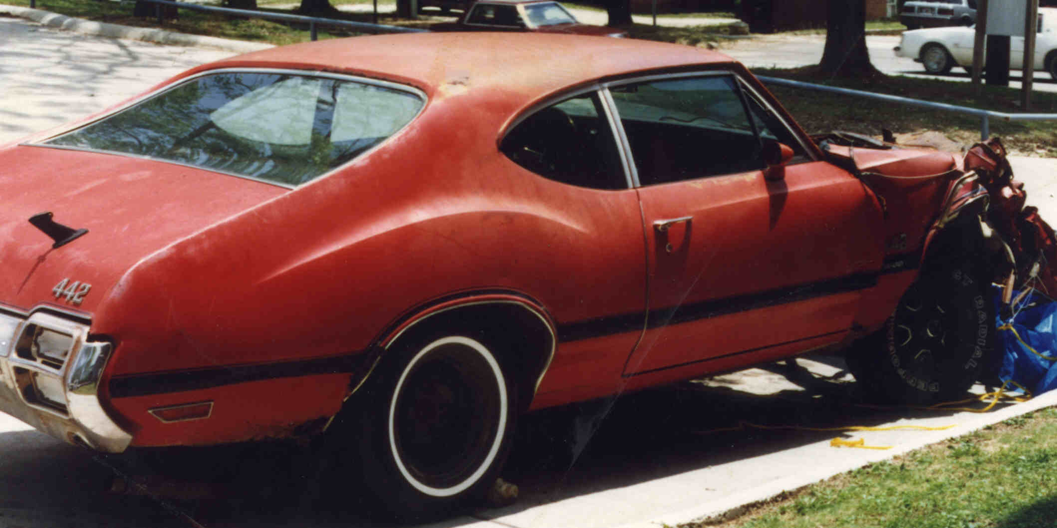 He found it in a junk yard in Auburn Al.