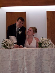 Signing the Register