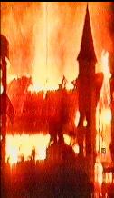 Gereja Silo - Terbakar