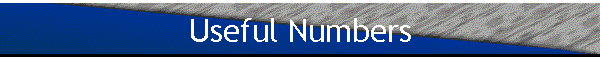 Useful Numbers
