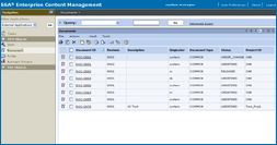 ECM List Page