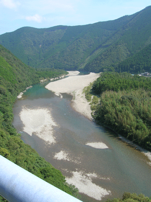 The river