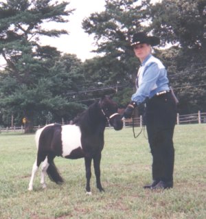 Oreo and Karin~ First Show 1998 yearling year