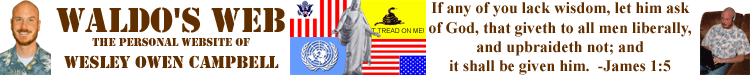 Waldo's Web: The Personal Website of Wesley Owen Campbell