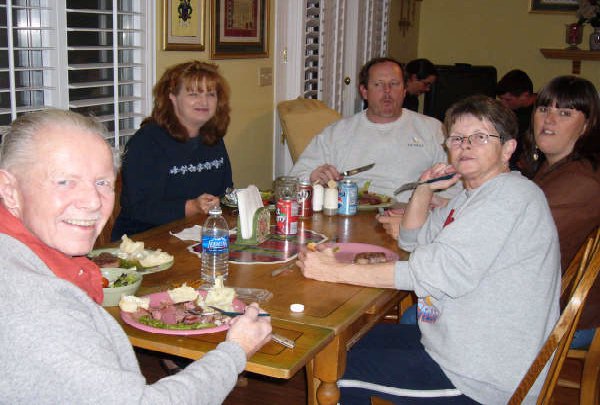 WALLY, PAM, MIKE, PHYLLIS, MOM
