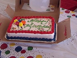 The cake